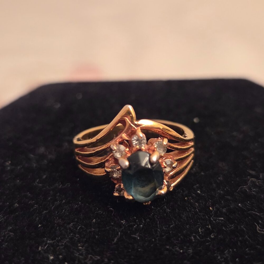 Vintage Gold Statement Ring